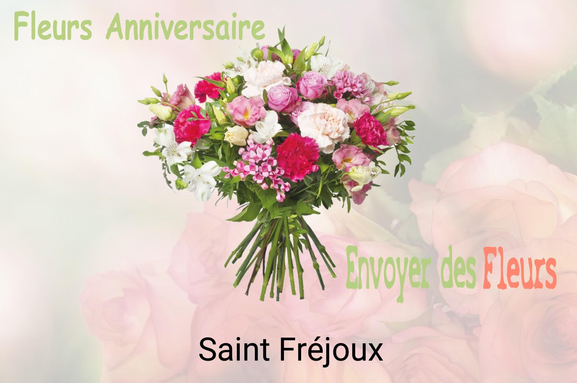 Bouquet de fleurs d’anniversaire livré à Saint-Fréjoux
